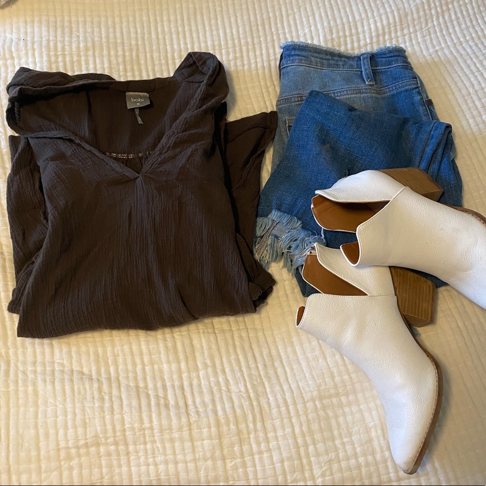 Olive bobi top